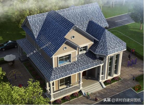 農村自建房土氣？這2款二層新式農村小別墅設計圖 顛覆你對家的想象