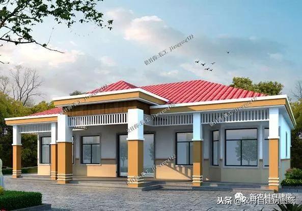 5款一層新農村自建房，10到20萬不等，你看中哪款了