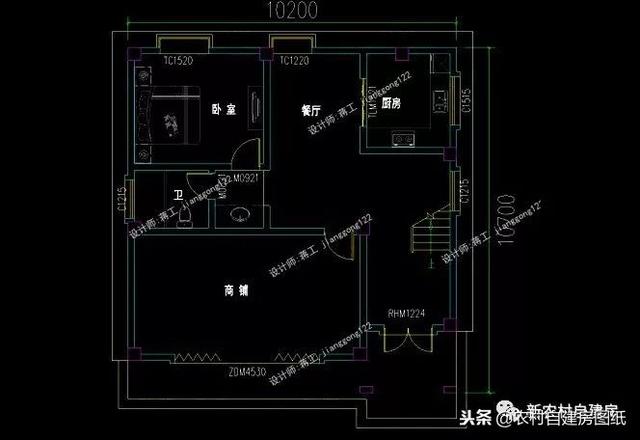 小戶型鄉村別墅設計圖紙，3款三層4款二層，面積都不超過100平