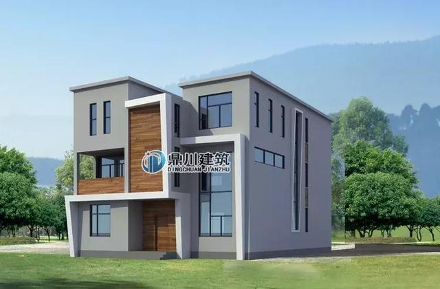 13套現代戶型小別墅設計圖，時尚簡約，年輕人超愛的戶型