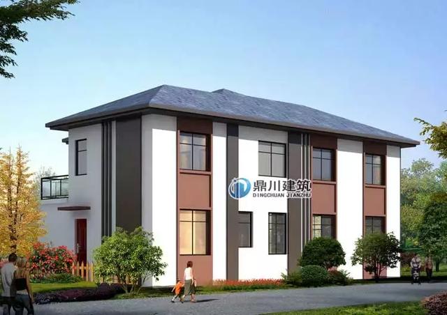 13套現代戶型小別墅設計圖，時尚簡約，年輕人超愛的戶型