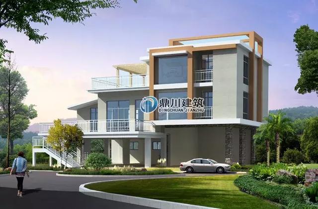 13套現代戶型小別墅設計圖，時尚簡約，年輕人超愛的戶型