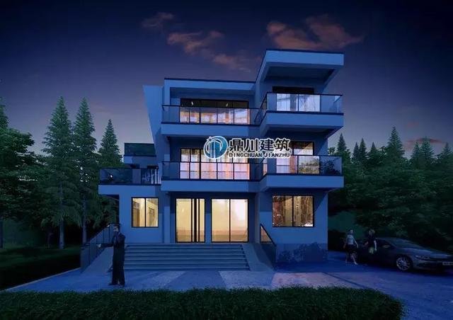 13套現代戶型小別墅設計圖，時尚簡約，年輕人超愛的戶型