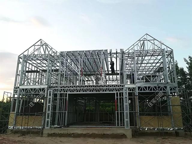 河北農村這套54萬新中式小院設計圖，居然是輕鋼結構？