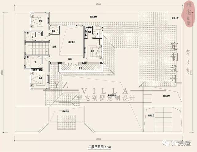 兩層唯美新中式別墅設計圖推薦，錯落有致，盡顯江南小情調