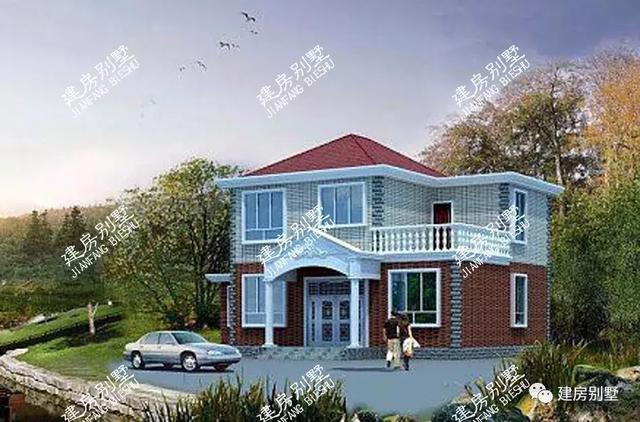 經典的兩棟自建房戶型設計圖，造價低且實用，你一定喜歡！