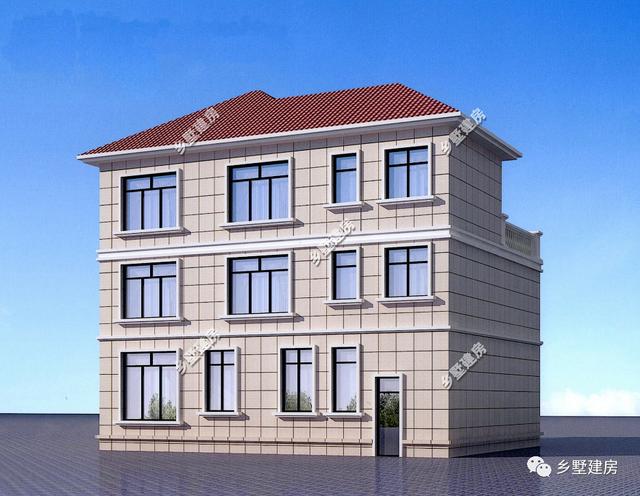 舒適優雅的三層洋房設計圖，美如仙境，最好的一切給最愛的家人！