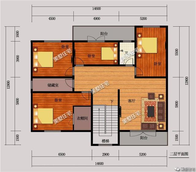 二層自建房設計圖，造價低，戶型好，哪款最實用
