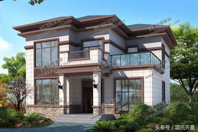 帶堂屋的小兩層別墅設計圖：精彩多多，總有一款能夠讓你滿意