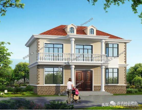 8套精品別墅設(shè)計(jì)圖 一層簡(jiǎn)單大方 二層別墅最宜居