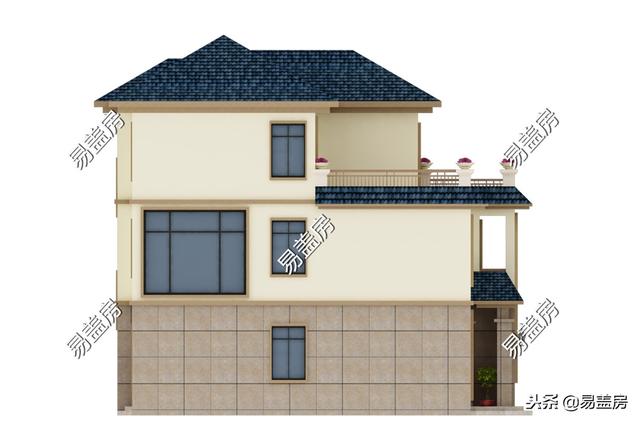 歐式別墅設(shè)計(jì)圖，家庭KTV配頂層露臺(tái)，生活享受引鄉(xiāng)親羨慕，造價(jià)60萬(wàn)