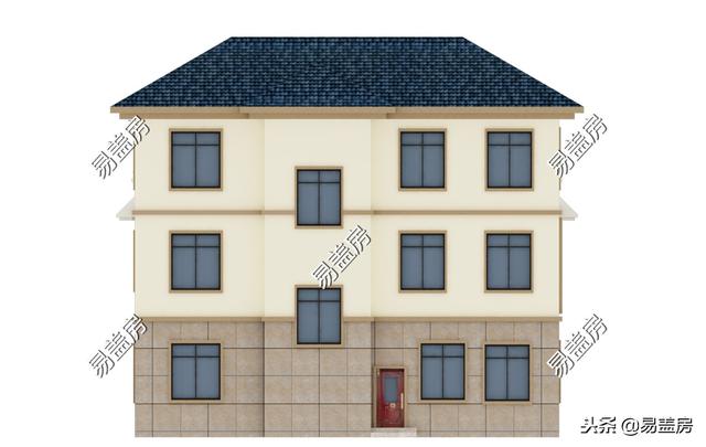 歐式別墅設(shè)計(jì)圖，家庭KTV配頂層露臺(tái)，生活享受引鄉(xiāng)親羨慕，造價(jià)60萬(wàn)