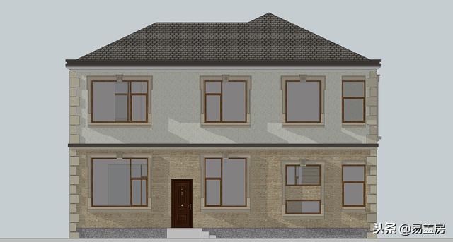 38萬鄉村別墅設計圖推薦，甘肅鋼結構歐式小樓性價比十足，真漂亮