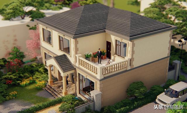 38萬鄉村別墅設計圖推薦，甘肅鋼結構歐式小樓性價比十足，真漂亮