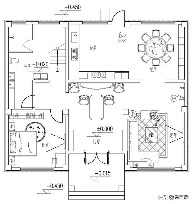 38萬鄉村別墅設計圖推薦，甘肅鋼結構歐式小樓性價比十足，真漂亮