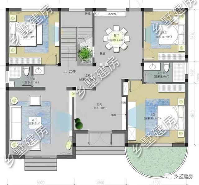 高檔次別墅設計圖，真真正正的農村別墅爆款，十里八村的都想建！