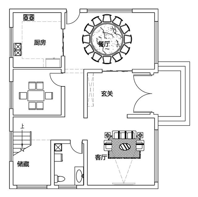 54萬360平方三層大氣別墅設計圖，室內布局盡然都是業主想法