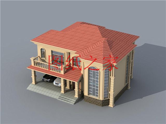 160平米的二層別墅設(shè)計圖，14X12米方正又實用，農(nóng)村建房的首選戶型！