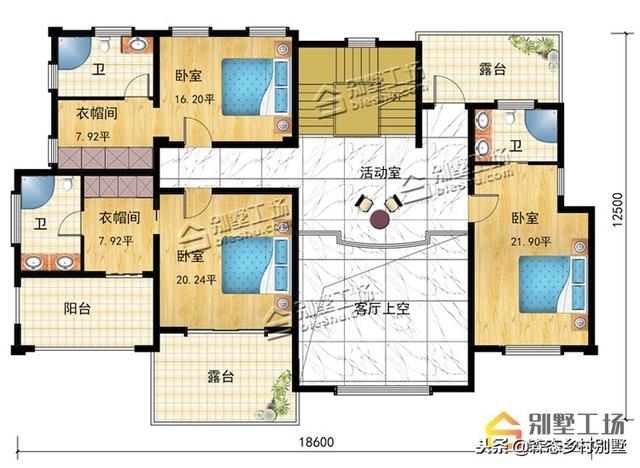 經典農村別墅設計圖紙，適合宅基地自建