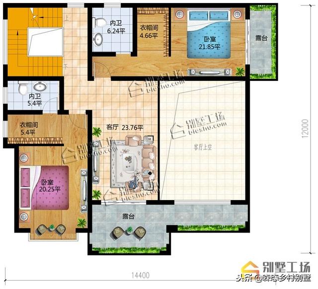 經典農村別墅設計圖紙，適合宅基地自建