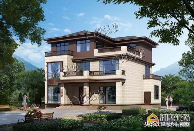 經典農村別墅設計圖紙，適合宅基地自建