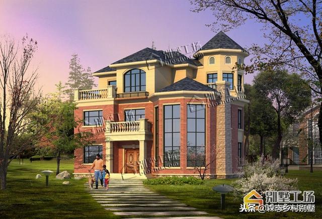 經典農村別墅設計圖紙，適合宅基地自建