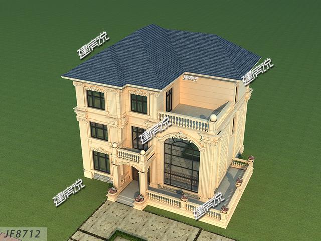 三層別墅設(shè)計(jì)圖，挑空客廳，大氣極了！包您滿(mǎn)意！