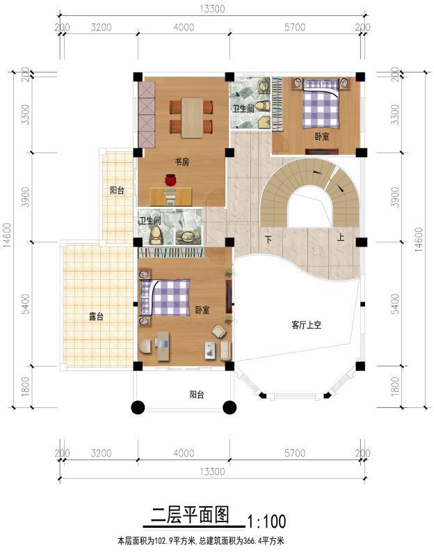 農村別墅大和級圖推薦，30萬可建，已有8套建成實景，很多農村人在建