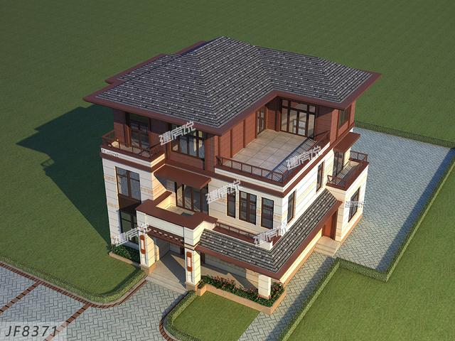 熱銷別墅設計圖，作為全村人的希望，這么優秀的別墅，必須帶頭建起來