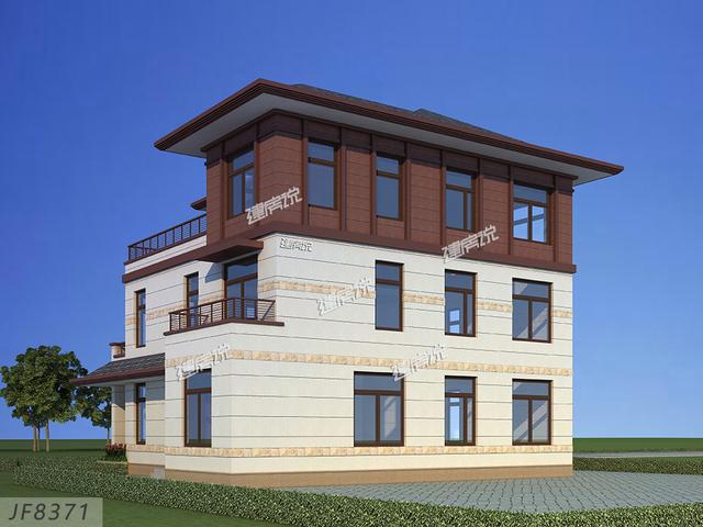 熱銷別墅設計圖，作為全村人的希望，這么優秀的別墅，必須帶頭建起來