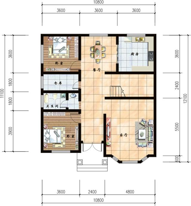 優美二層小洋樓設計圖，20萬建別墅，實景一棟比一棟優秀！
