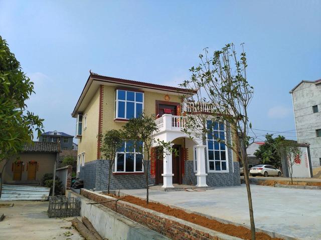 優美二層小洋樓設計圖，20萬建別墅，實景一棟比一棟優秀！