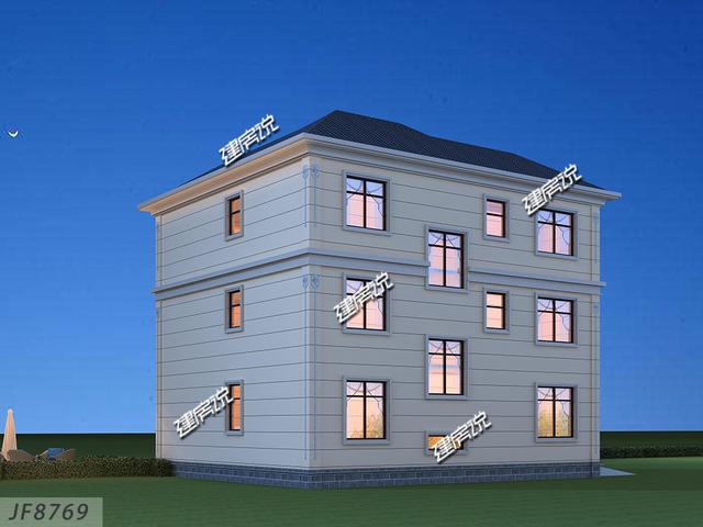 大氣別墅設計圖，在風光秀麗的農村，建一棟闊氣別墅，做夢都會笑醒