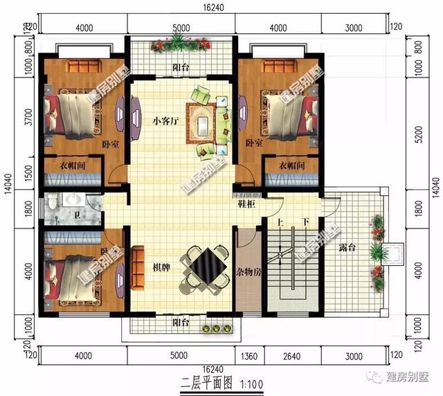 帶商鋪的鄉(xiāng)村自建別墅設(shè)計圖，既能自住又能賺錢的房子