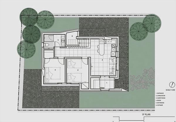 現代別墅設計圖，霸氣十足，遺世而獨立的神仙別墅