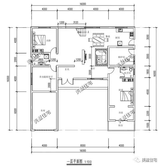 這6款農村別墅設計圖，戶型合理千萬別錯過，讓你溫暖有體面