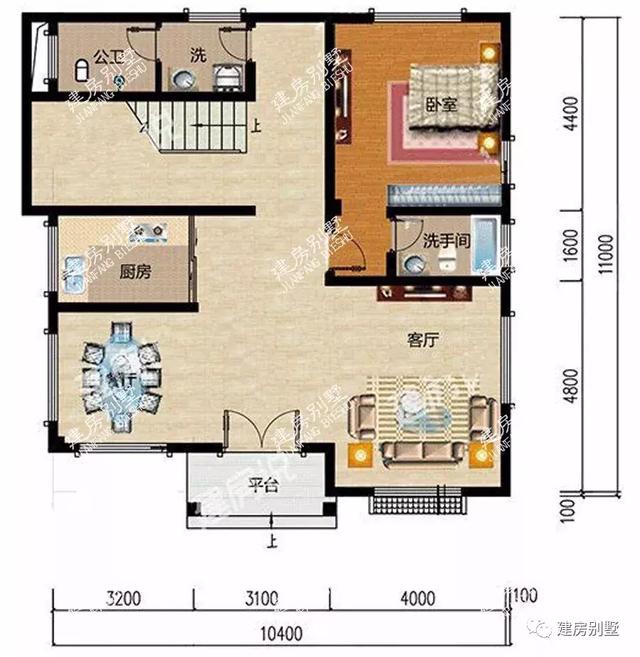 不同風格的鄉(xiāng)村別墅設計圖，第二棟新中式，造價都30多萬