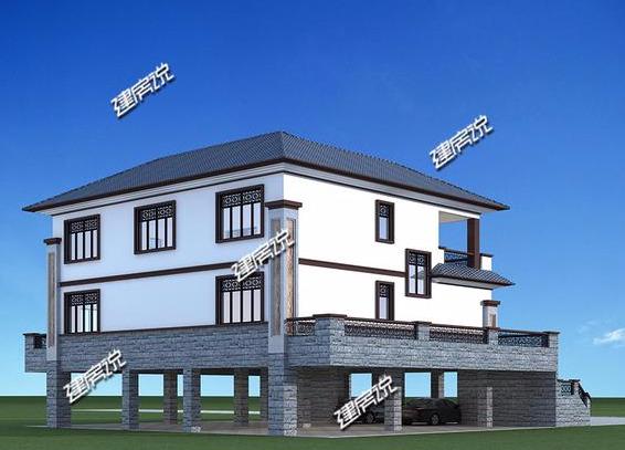 豪華新中式別墅設計圖，有錢人的專屬，建別墅就是要與眾不同