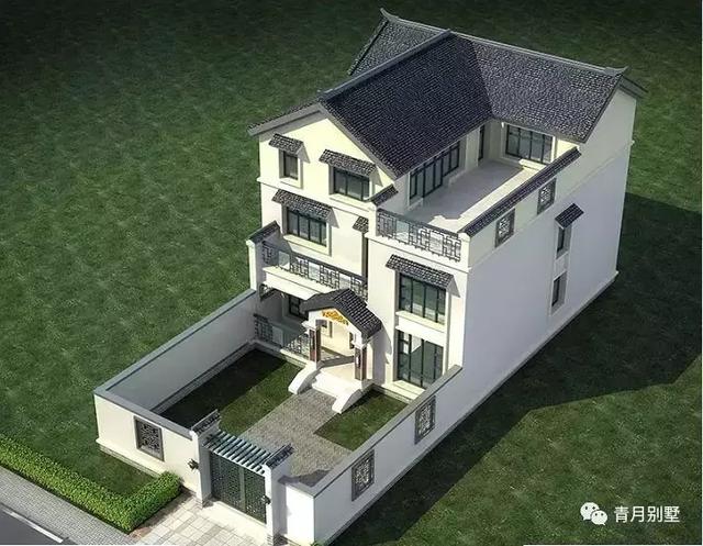 中式小院設計圖，享歲月靜好，寵辱不驚