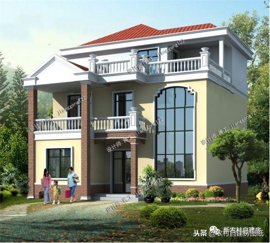 2026年新款別墅設計圖，這4套農村別墅，南方北方都適用