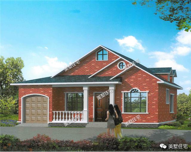 5套一層別墅設(shè)計(jì)圖，每一套都很便宜，最后一套最好看！