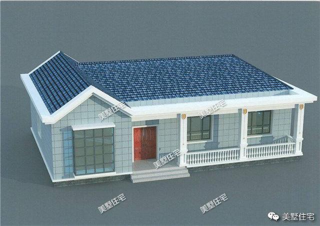 5套一層別墅設(shè)計(jì)圖，每一套都很便宜，最后一套最好看！