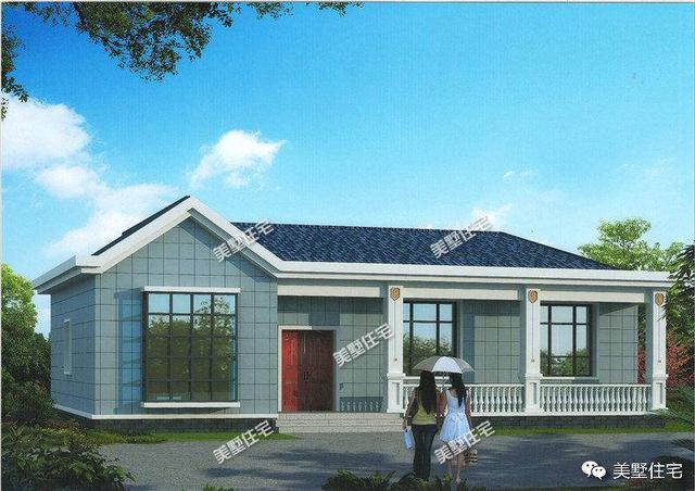 5套一層別墅設(shè)計(jì)圖，每一套都很便宜，最后一套最好看！