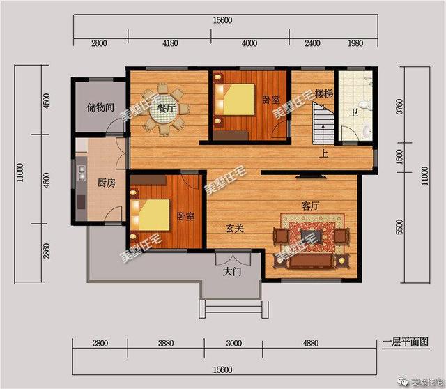 5套兩層小別墅設計圖，20來萬蓋起來，每款都很實用！