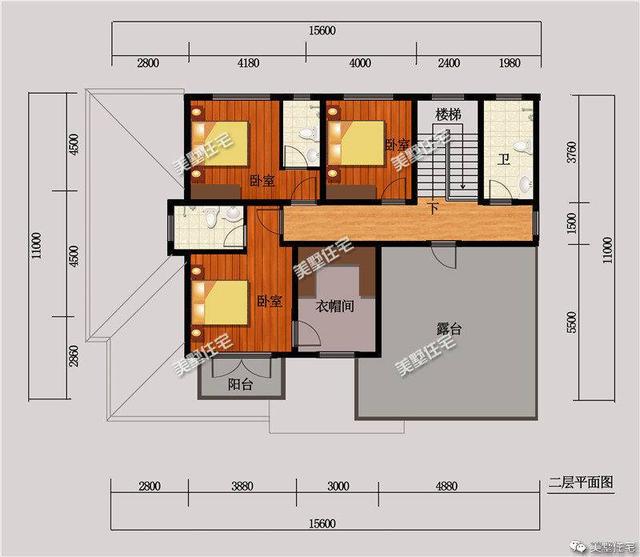 5套兩層小別墅設計圖，20來萬蓋起來，每款都很實用！
