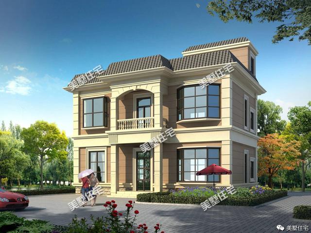 5套兩層小別墅設計圖，20來萬蓋起來，每款都很實用！