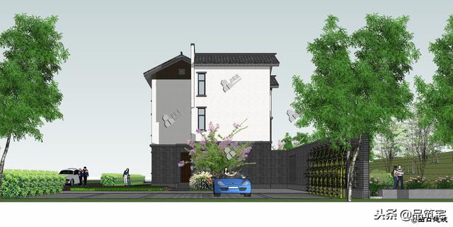 三層中式田園風(fēng)別墅設(shè)計(jì)圖，送給父母養(yǎng)老，也安放我們的鄉(xiāng)愁