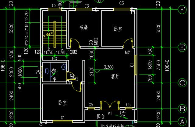 90平米鄉村經典平屋頂大露臺三層設計圖，外觀沉穩大氣，簡約時尚