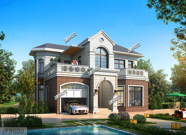 這棟2層別墅設(shè)計(jì)圖深受農(nóng)村喜愛(ài)，準(zhǔn)備好25萬(wàn)開(kāi)建