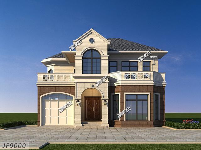 這棟2層別墅設(shè)計(jì)圖深受農(nóng)村喜愛(ài)，準(zhǔn)備好25萬(wàn)開(kāi)建